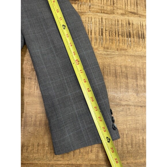 Kilburne & Finch Sport Coat Mens 42R Grey  Wool Blend - Picture 8 of 10